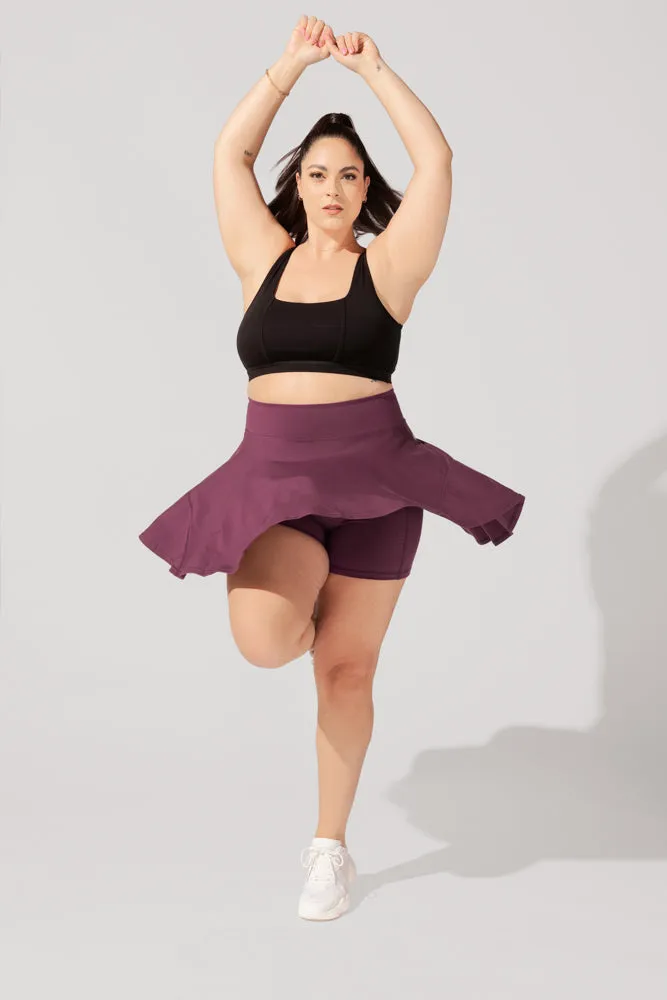 Twirl Skort - Plum