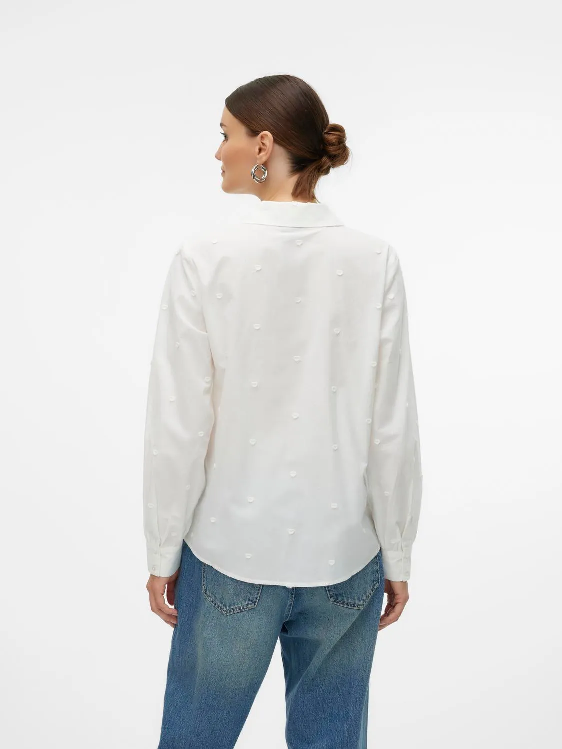 VMKELLY L/S HEART DETAIL SHIRT WVM