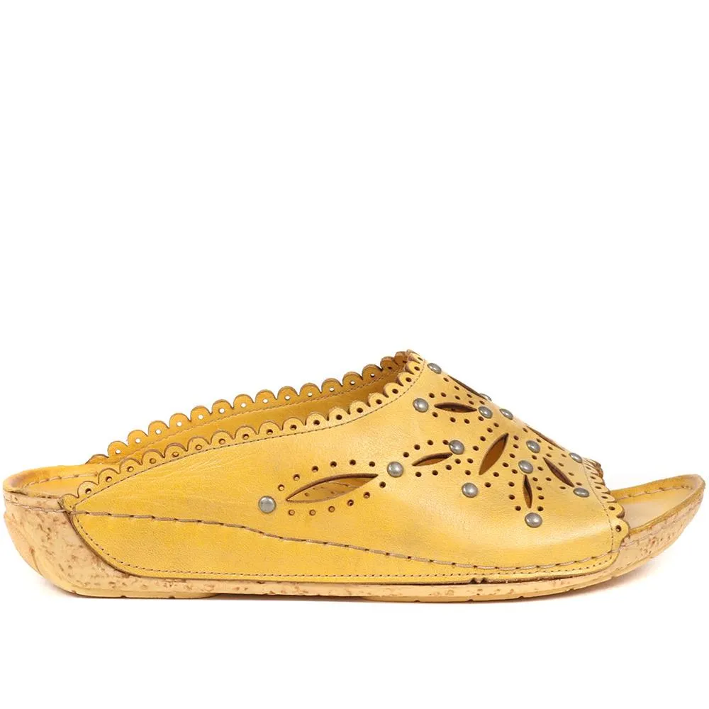 Wedge Mule Sandals - KARY37013 / 323 770