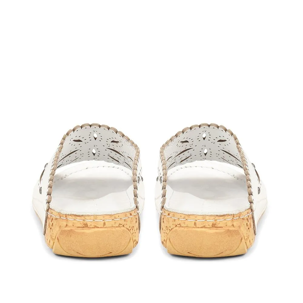 Wedge Mule Sandals - KARY37013 / 323 770