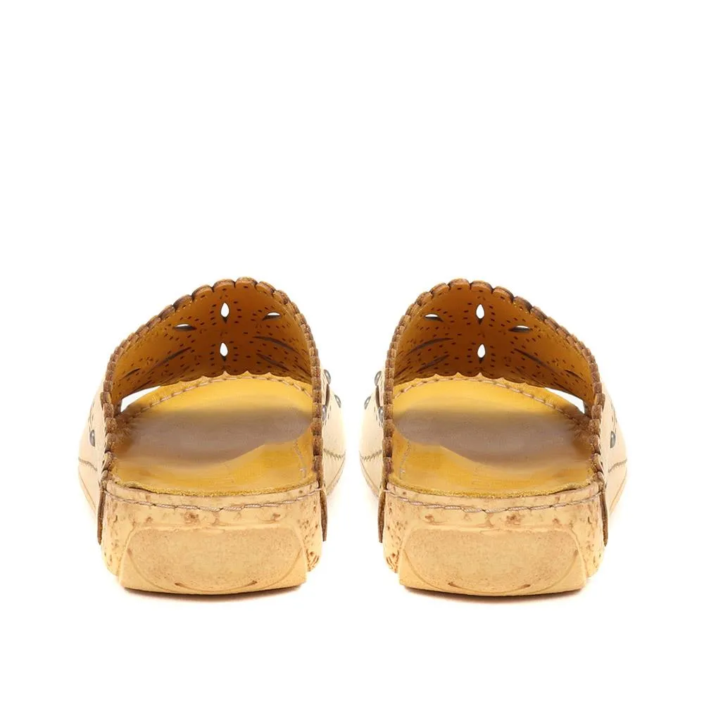 Wedge Mule Sandals - KARY37013 / 323 770