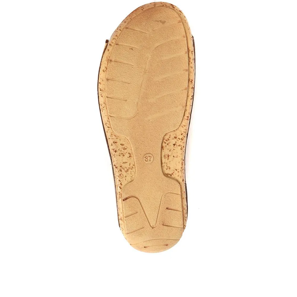 Wedge Mule Sandals - KARY37013 / 323 770
