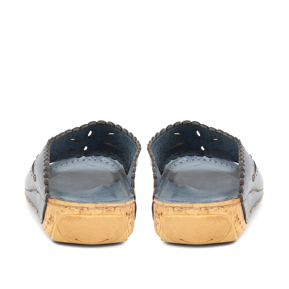 Wedge Mule Sandals - KARY37013 / 323 770