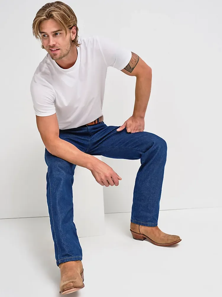 Wrangler Regular Fit Cowboy Cut Prewash Denim Style 13MWZPW